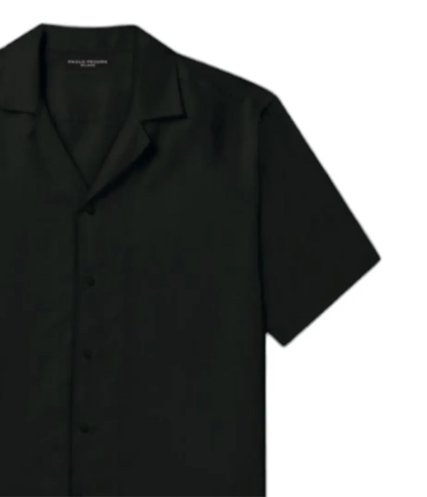 Camicia fit regolare mezza manica PAOLO PECORA