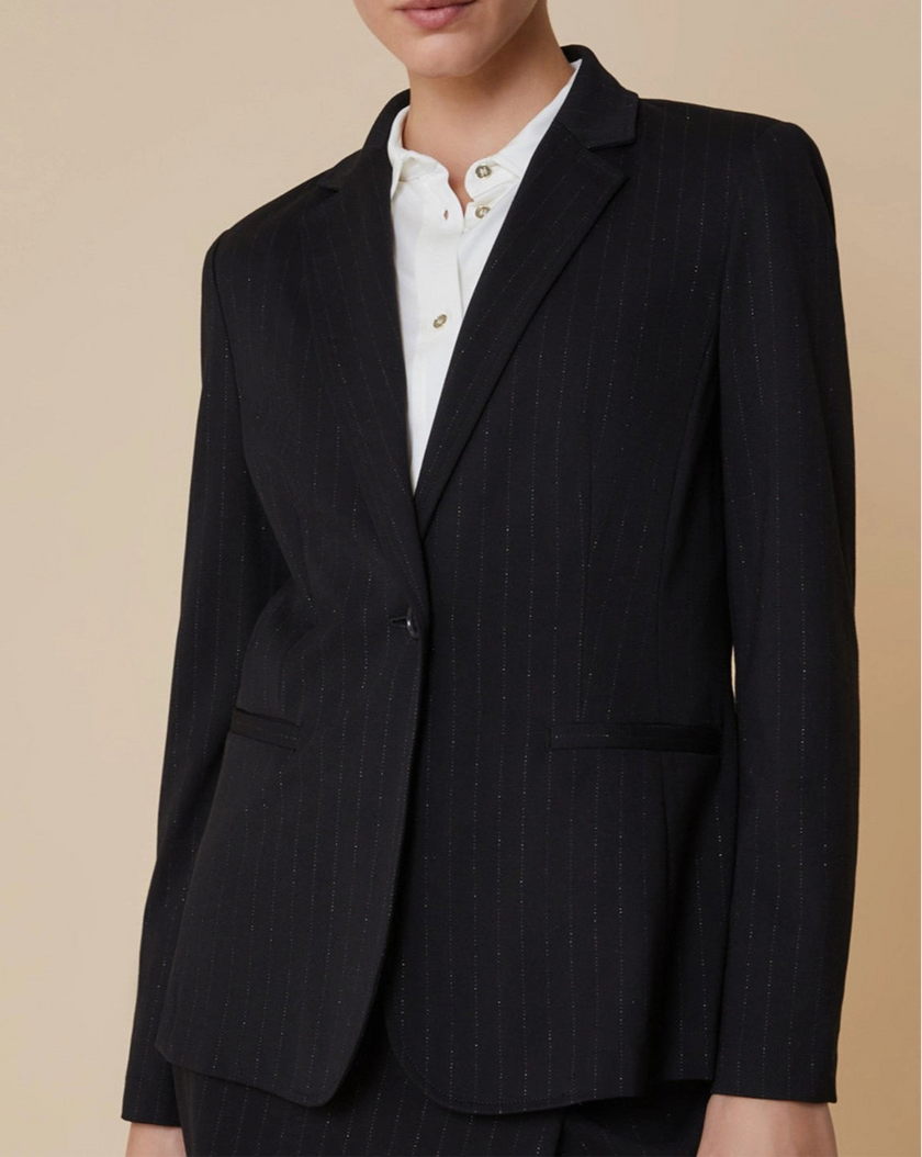 Giacca in Jersey Gessato Glitter PENNYBLACK