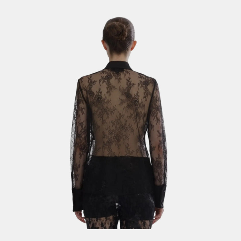 CAMICIA IN MACRAME MODELLO SMOKING