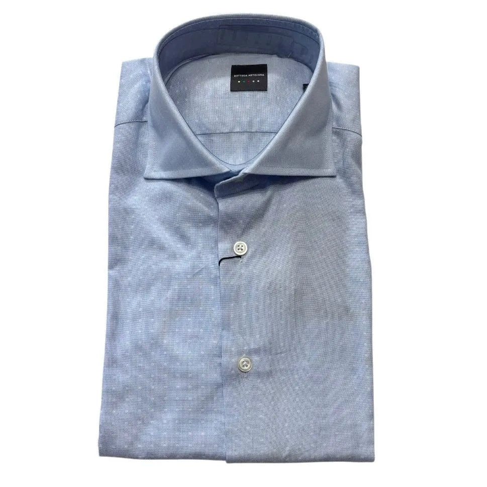Camicia 650 con fantasia a quadri BOTTEGA ARTIGIANA