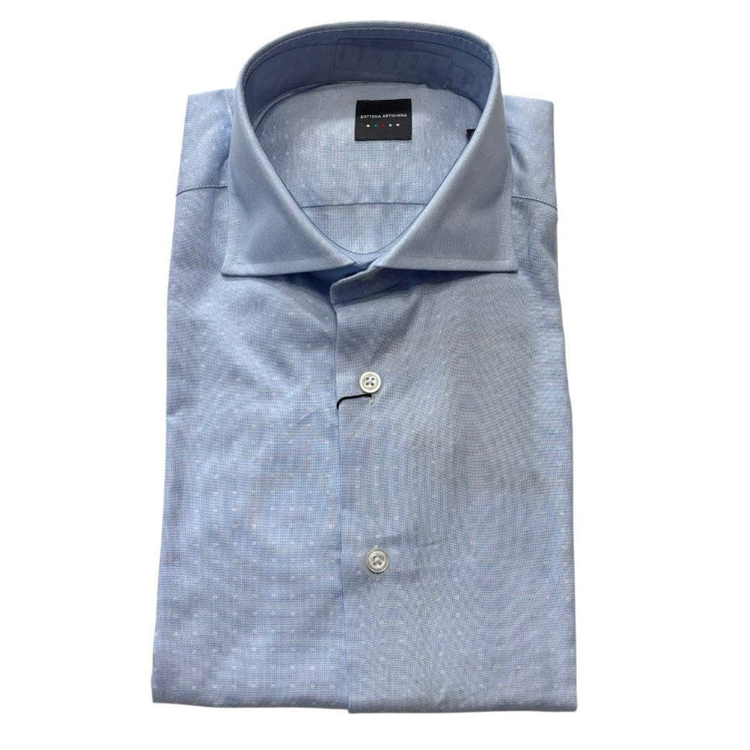 Camicia 650 con fantasia a quadri BOTTEGA ARTIGIANA