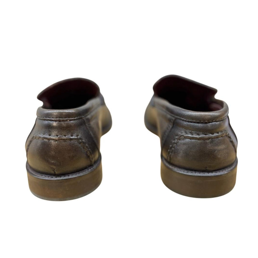 Mocassino 6603 in pelle con ciondoli