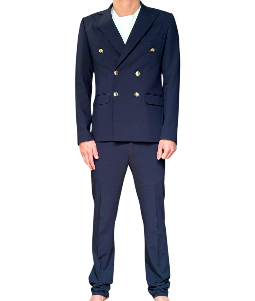 Abito con giacca doppio petto e pantalone classico ELIO SANTINI