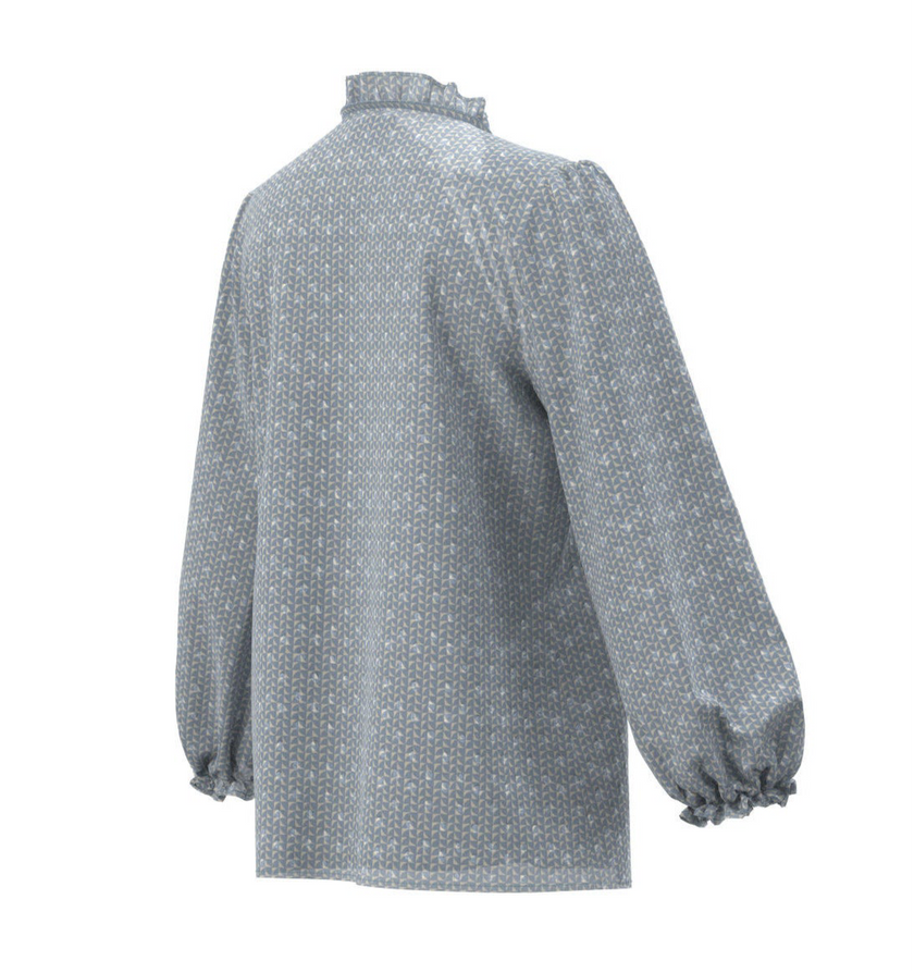 Blusa con micro fantasia geometrica EMME MARELLA