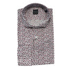 Camicia 680 con fantasia coccinelle su fondo bianco BOTTEGA ARTIGIANA