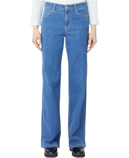 Jeans a palazzo con cinque tasche alla francese EMME MARELLA