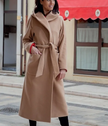 Cappotto Donna a Vestaglia con Collo Sciallato CHIARULLI