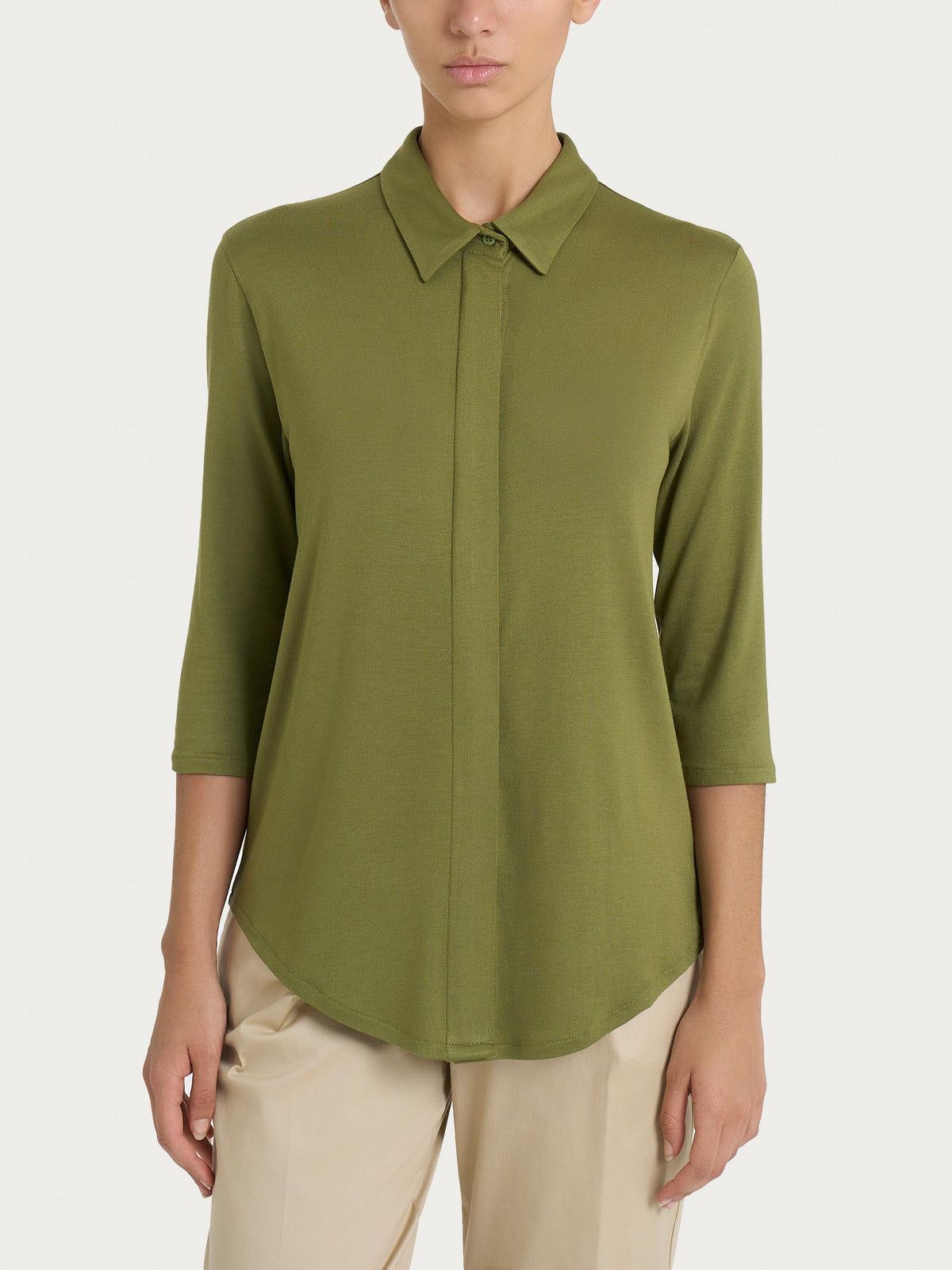 Camicia con manica 3/4 in Viscosa Summer RAGNO