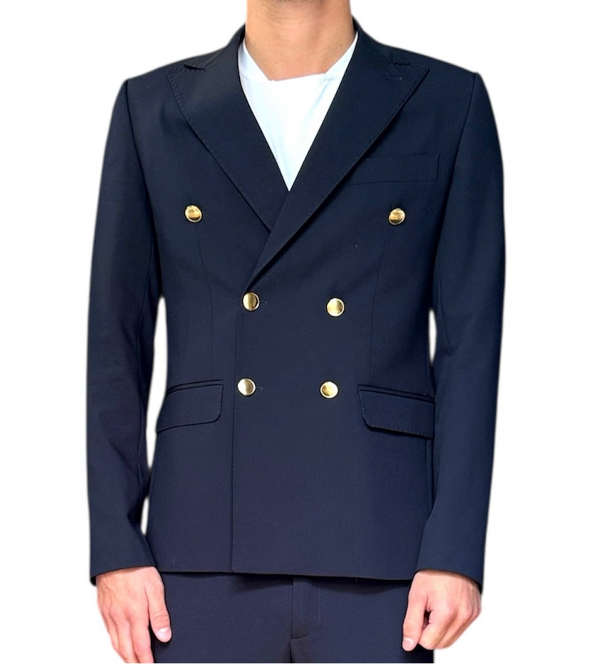 Abito con giacca doppio petto e pantalone classico ELIO SANTINI