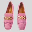 Mocassino pattina con fibbia oro PIXY