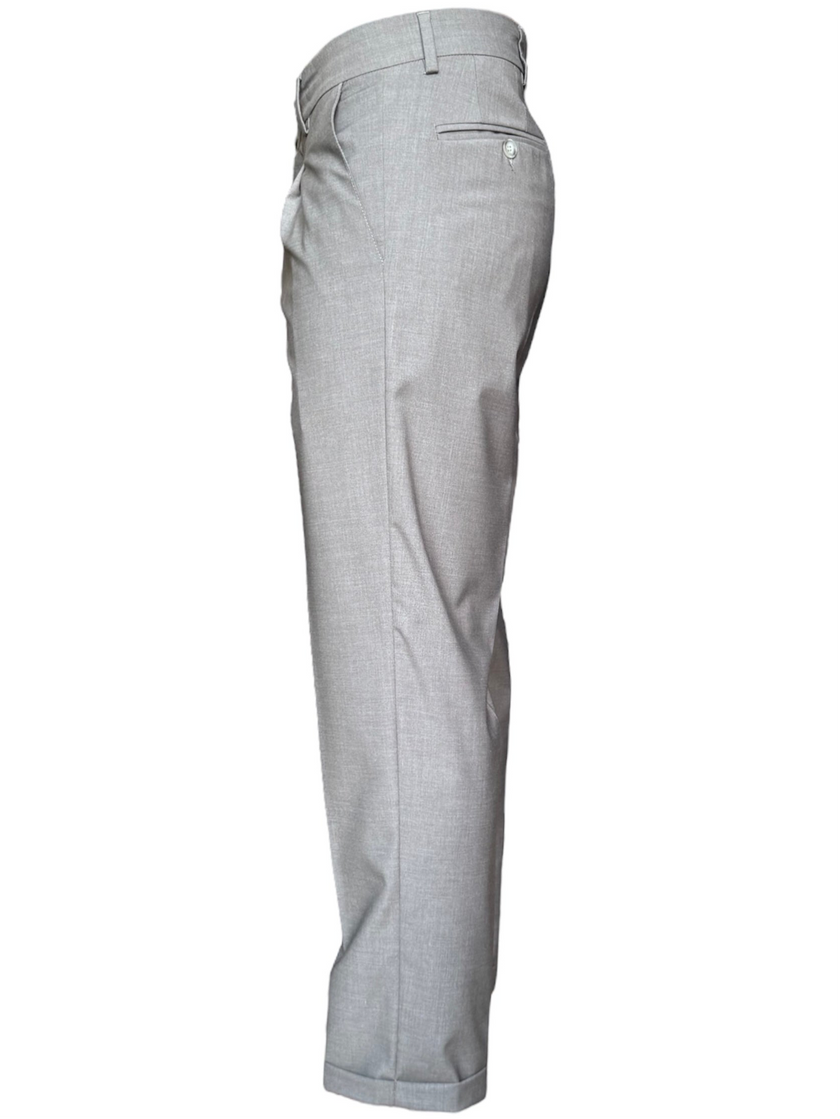 Pantalone con pence e risvolto ELIO SANTINI