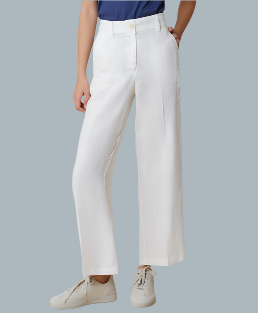 Pantalone Ampio in Lino PENNYBLACK