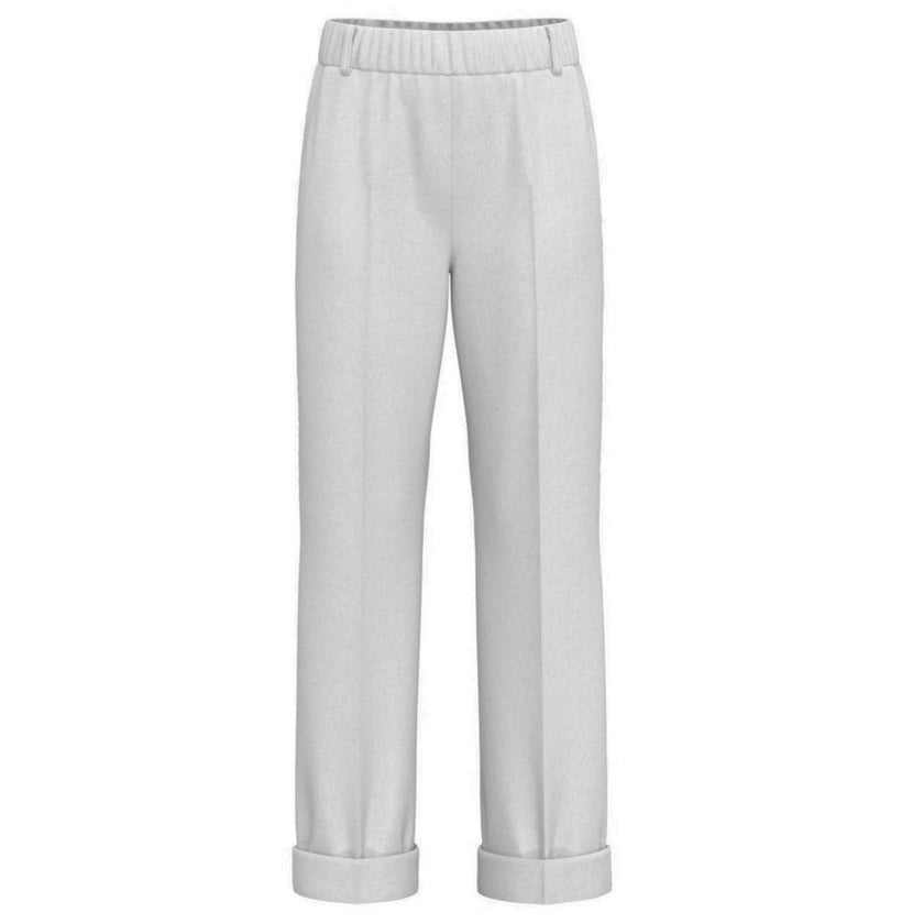 Pantalone a Palazzo Basic con Elastico in Vita e Tasche a Filo EMME MARELLA