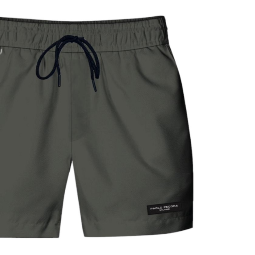 Costume boxer con tasche lacci e logo (Copia) PAOLO PECORA