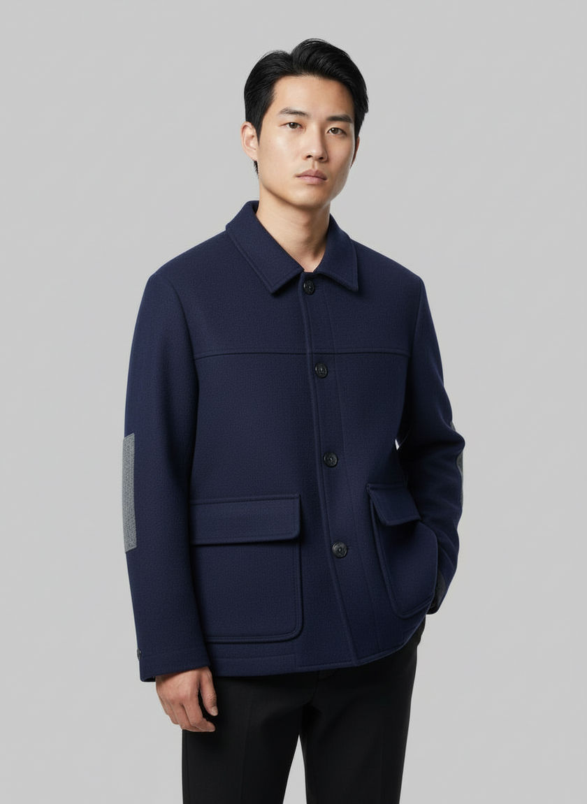 GIUBBINO 7684Spazio COLLO CAMICIA RELAX