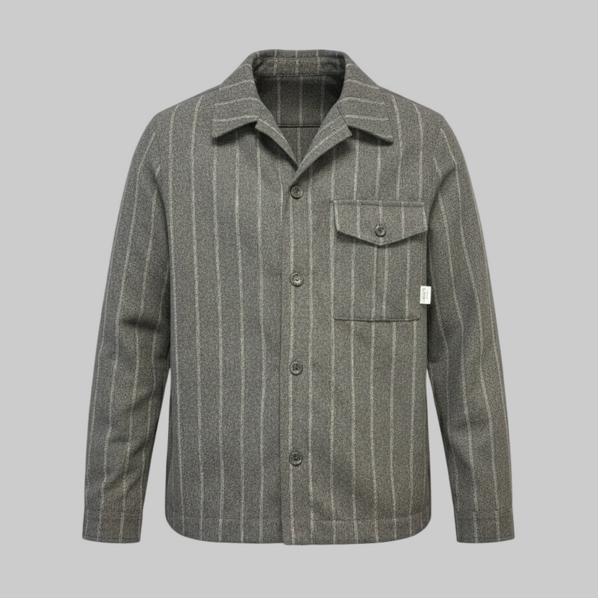 CAMICIA 7701 Musica OVER FIT GESSATA