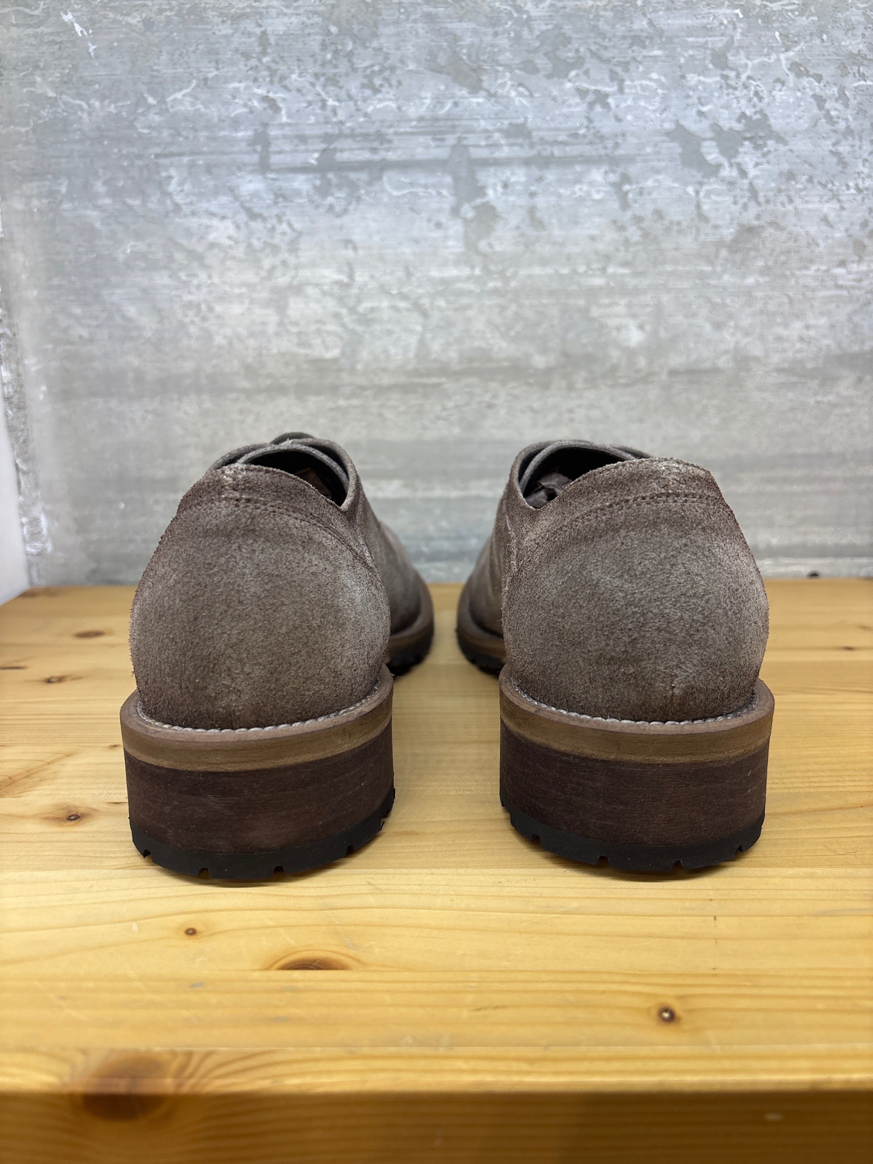 Stringata B31241 derby camoscio crust fiammato