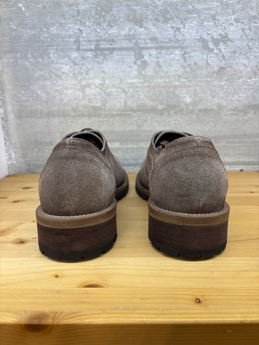 Stringata B31241 derby camoscio crust fiammato