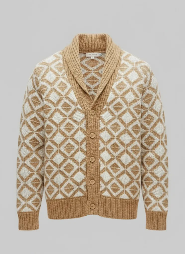 CARDIGAN AN35 FANTASIA ROMBI