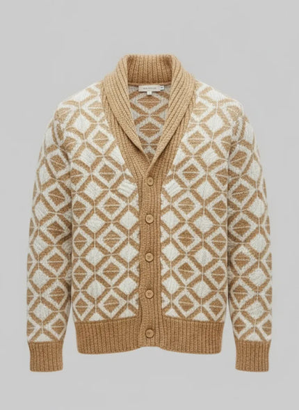 CARDIGAN AN35 FANTASIA ROMBI