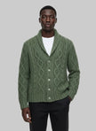 CARDIGAN AN13 TESSUTO INTRECCIATO