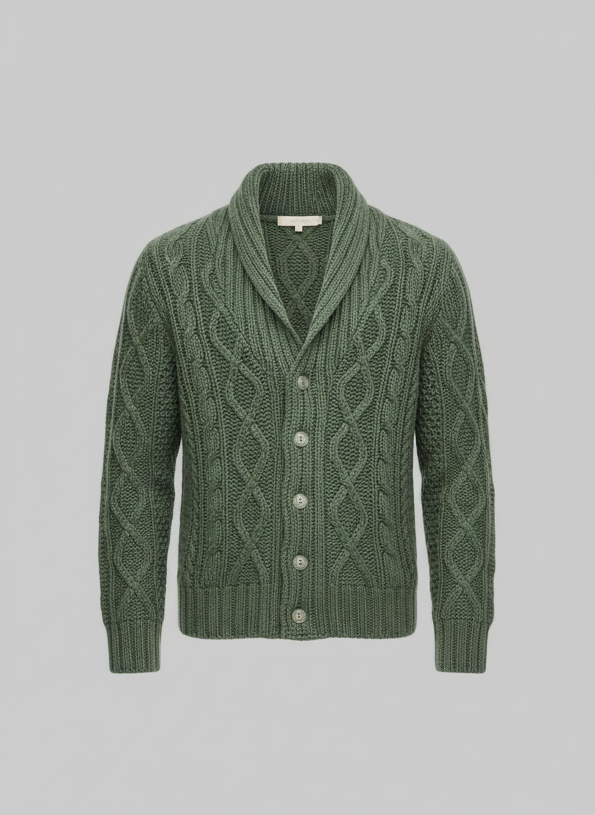 CARDIGAN AN13 TESSUTO INTRECCIATO