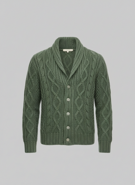 CARDIGAN AN13 TESSUTO INTRECCIATO