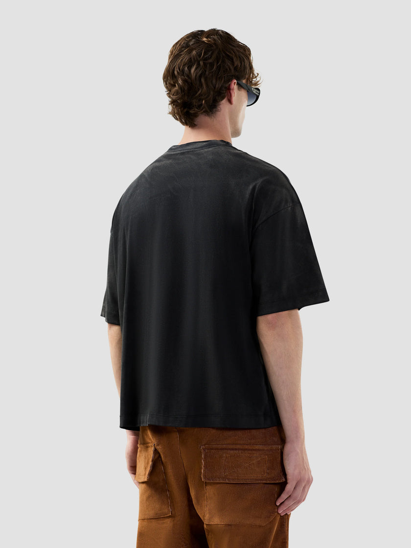 T-SHIRT B2CM2315Jf1 OVER CON SCRITTA