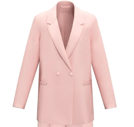 Tailleur Giacca Sfoderata Doppio Petto e Pantalone Palazzo con Tasca Francese EMME MARELLA