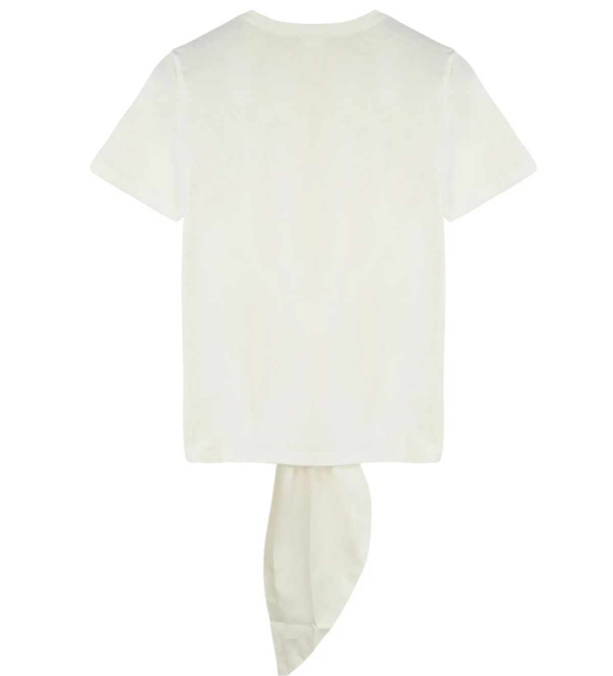 T-Shirt Basic Girocollo con Nodo Anteriore PENNYBLACK