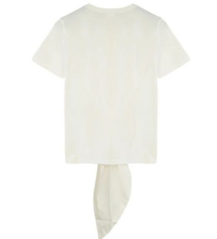 T-Shirt Basic Girocollo con Nodo Anteriore PENNYBLACK