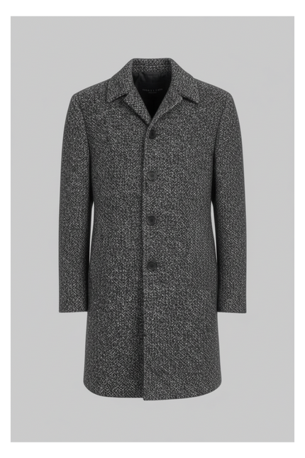 Cappotto sartoriale 252832 MONOPETTO Fantasia