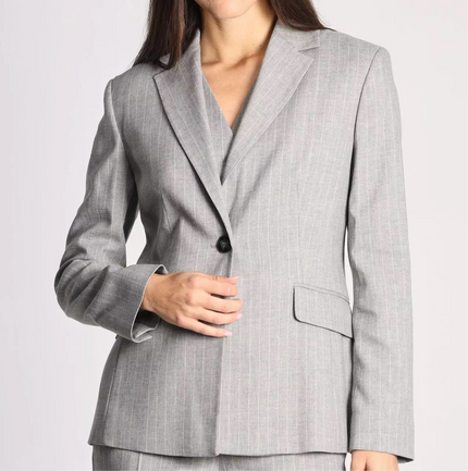 Giacca Gessata Un Bottone PENNYBLACK