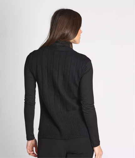 Cardigan Donna A Coste con Scollo a V