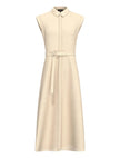 Abito Midi Modello Camicia con Spacchetto Frontale EMME MARELLA