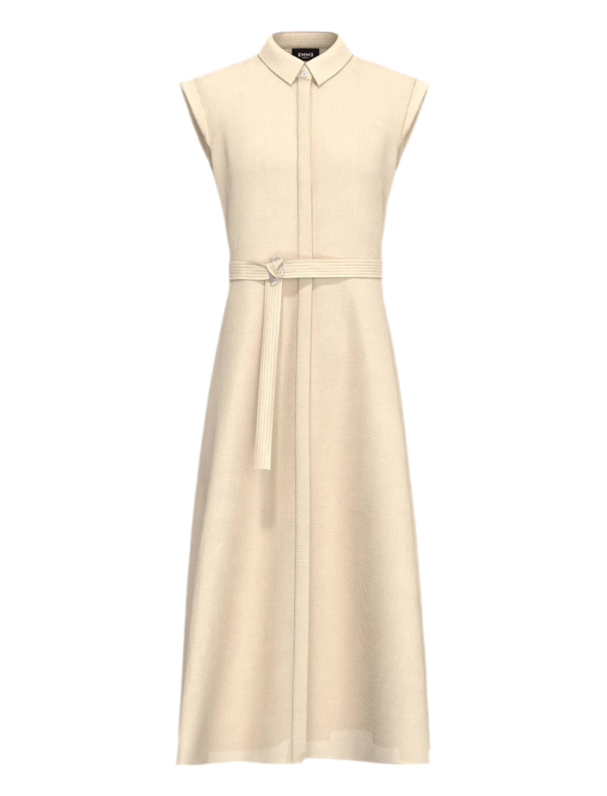 Abito Midi Modello Camicia con Spacchetto Frontale EMME MARELLA