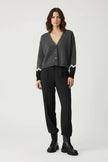 CARDIGAN 540101 CON INTARSIO