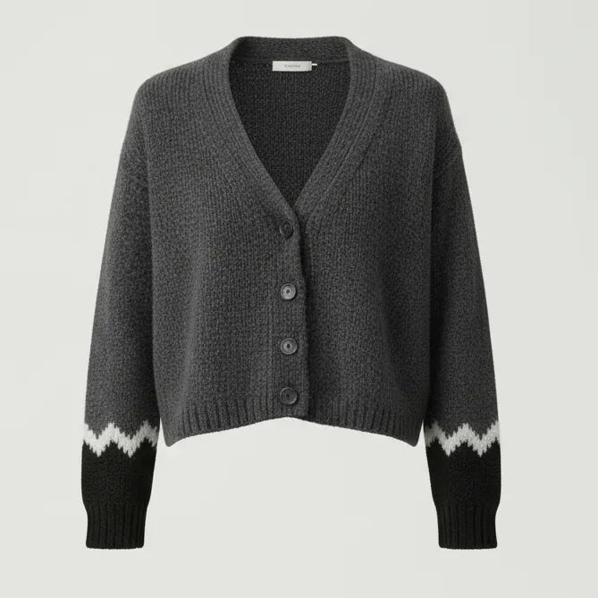CARDIGAN 540101 CON INTARSIO