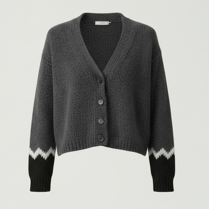 CARDIGAN 540101 CON INTARSIO