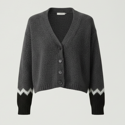 CARDIGAN 540101 CON INTARSIO