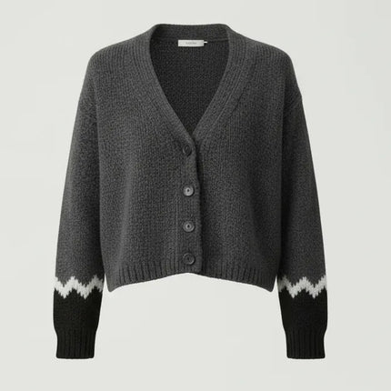 CARDIGAN 540101 CON INTARSIO