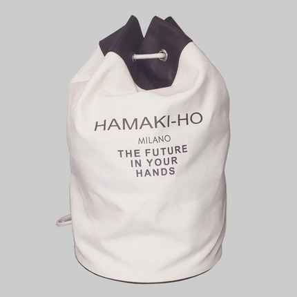 Borsa modello sacca con tracolla in corda HAMAKI-HO