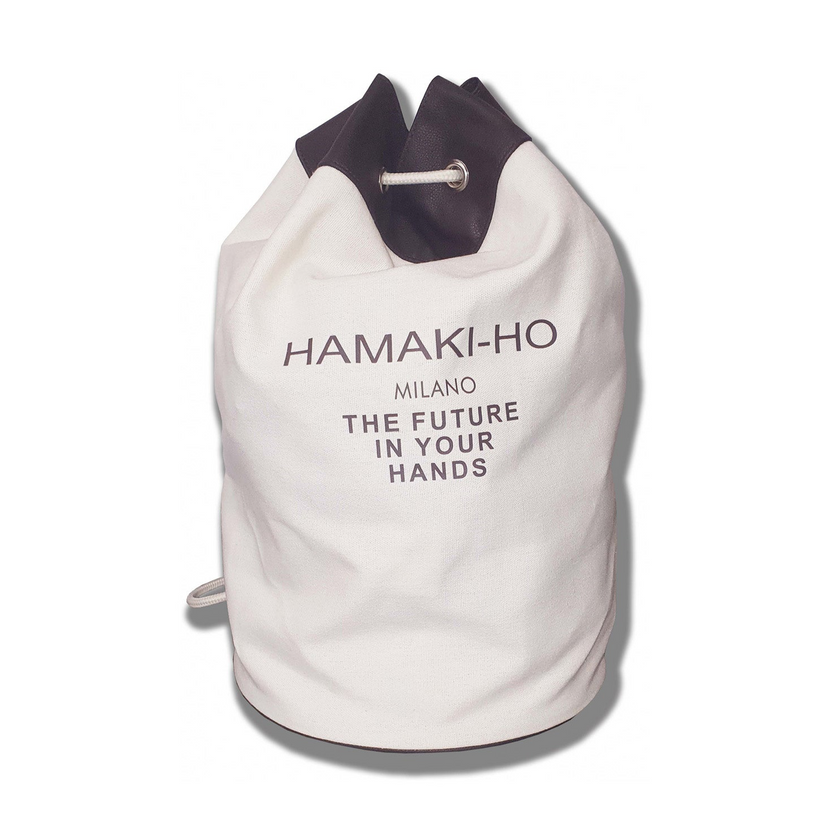 Borsa modello sacca con tracolla in corda HAMAKI-HO