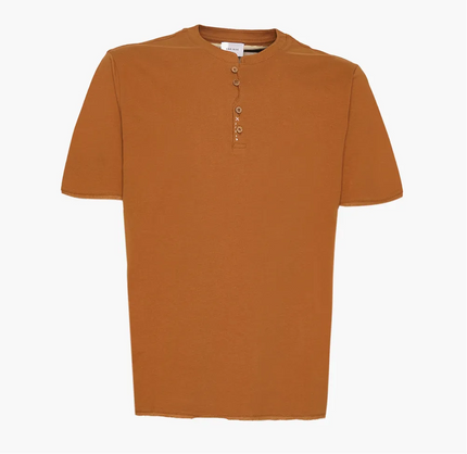 T-Shirt modello serafino con quattro bottoncini SSEINSE