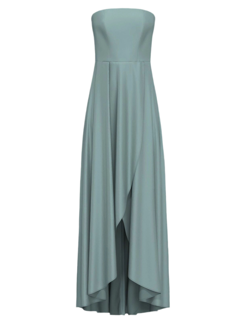 Abito Lungo a Fascia con Spacco e Coprispalle EMME MARELLA