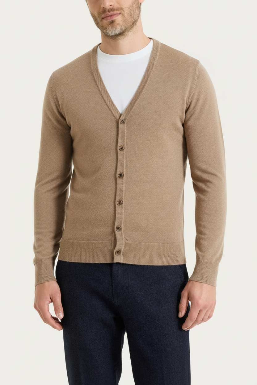 CARDIGAN U854MI IN MAGLIA UNITA