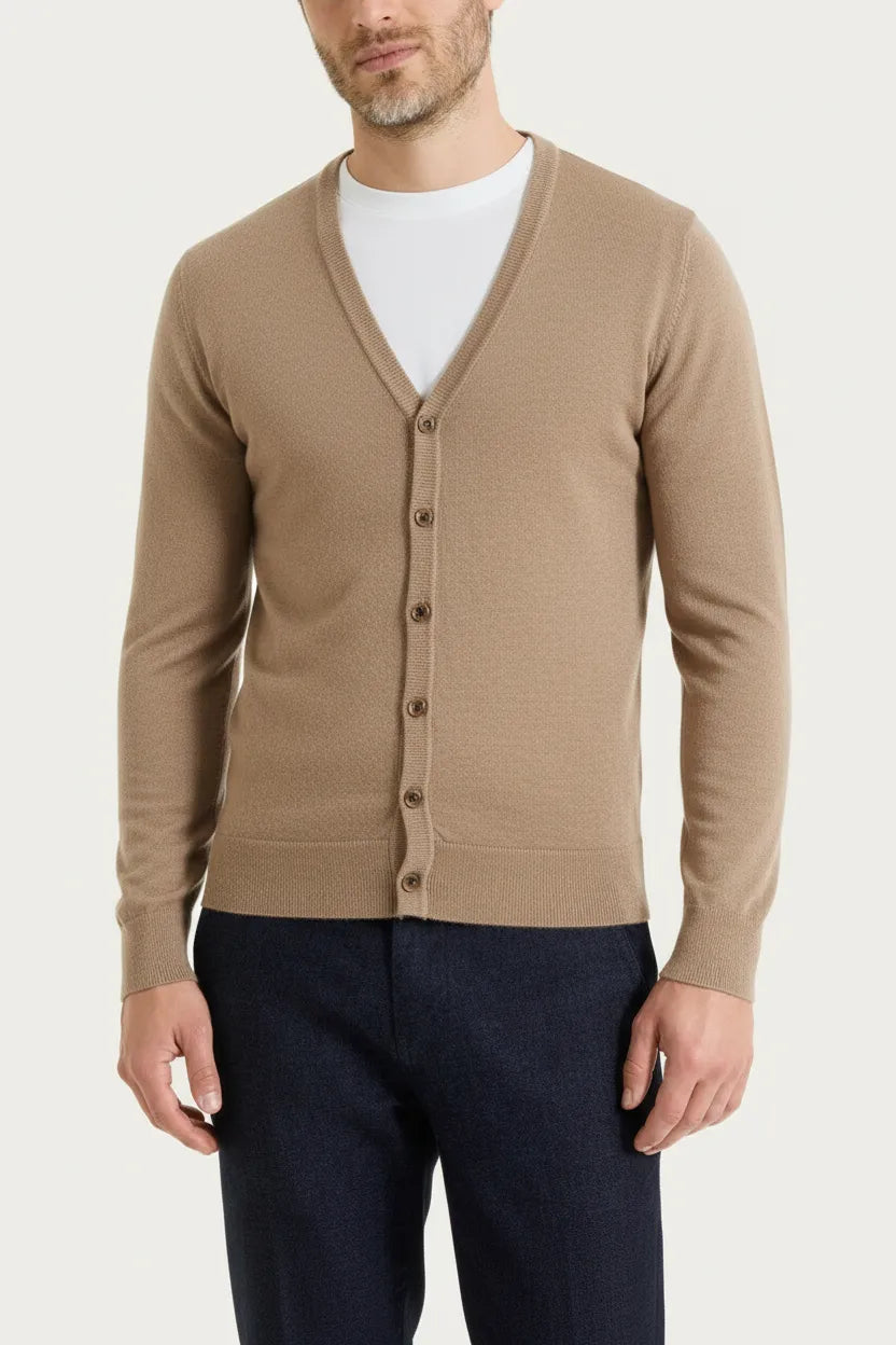 CARDIGAN U854MI IN MAGLIA UNITA