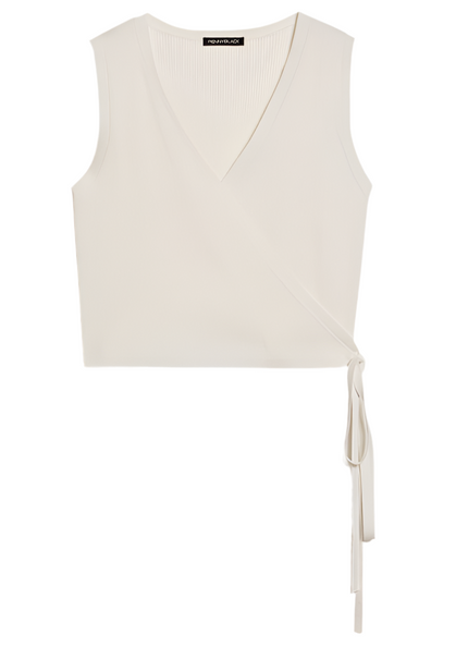 Top a costine in maglia stretch PENNYBLACK