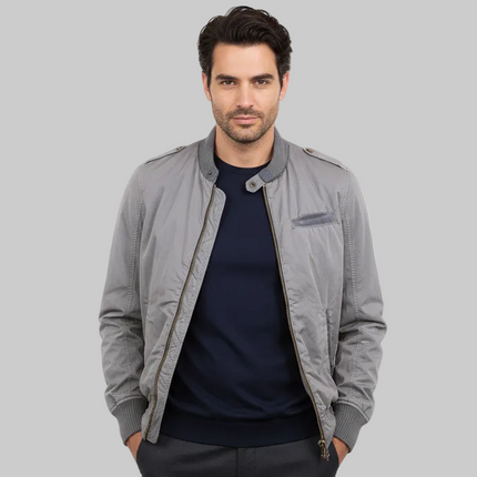 Giubbotto impermeabile con collo coreano