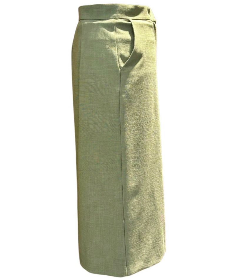 Gonna Midi con Spacco e Tasche a Filo EMME MARELLA